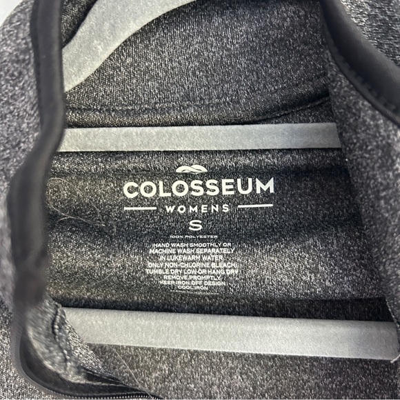 NWT Colosseum Ohio State Buckeye Quarter Zip Gray Long Sleeve Athletic Top Small - Picture 4 of 6